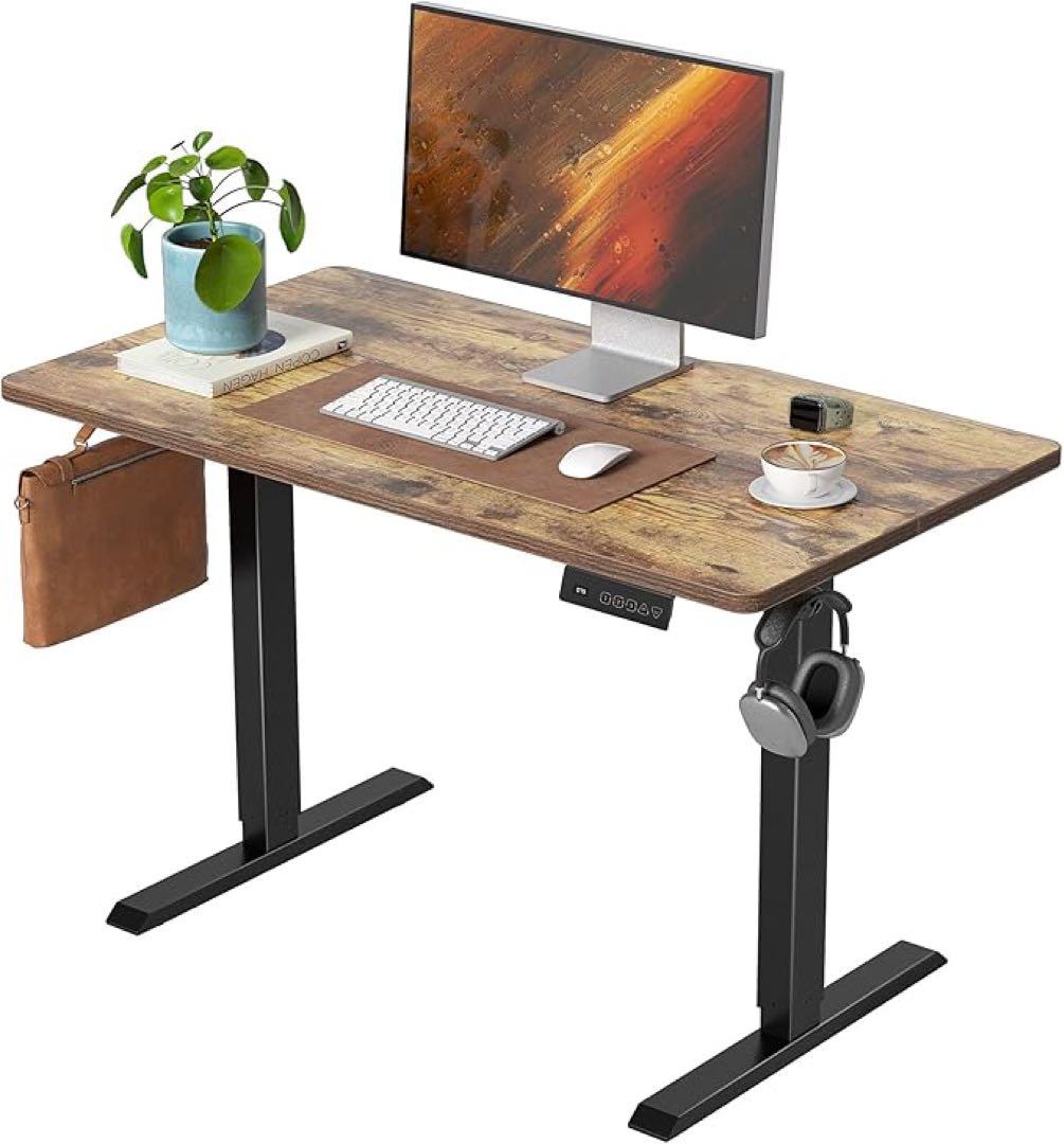 電動昇降スタンディングデスク 調整可能 120cm