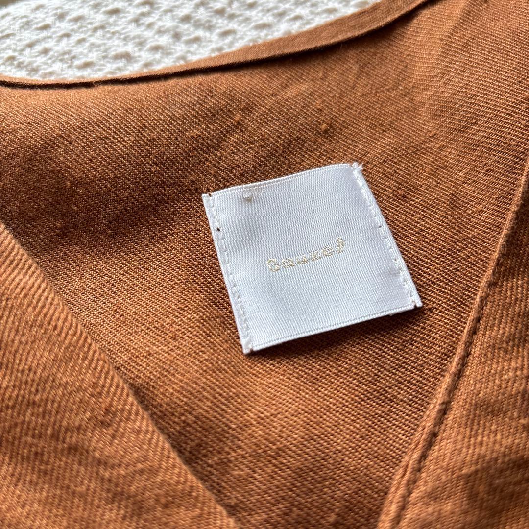 ★美品★ Gauze# リネン サーカスインワン　長袖