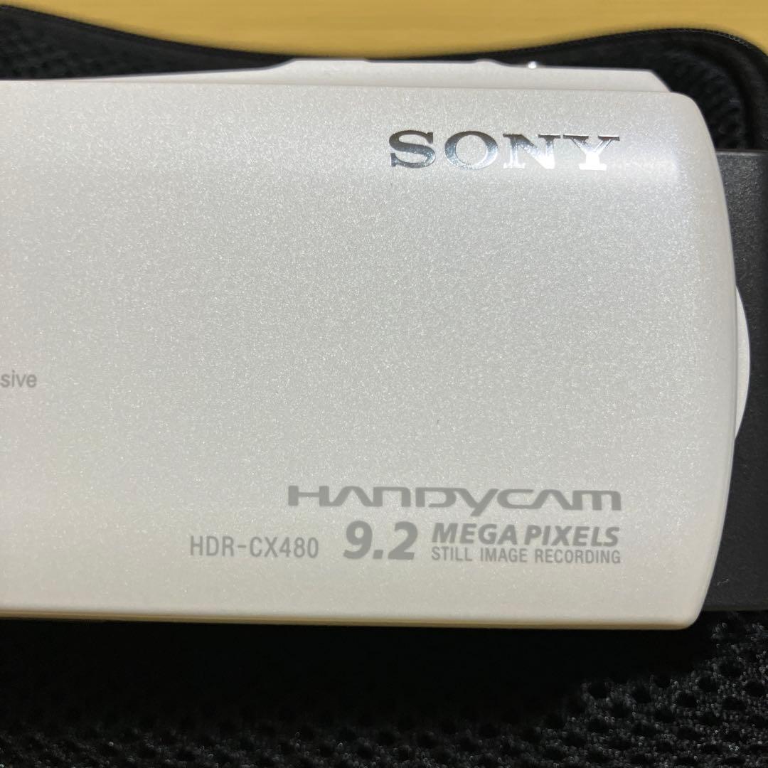 SONYハンディカムHDR-CX480 ホワイト　使用少なめ