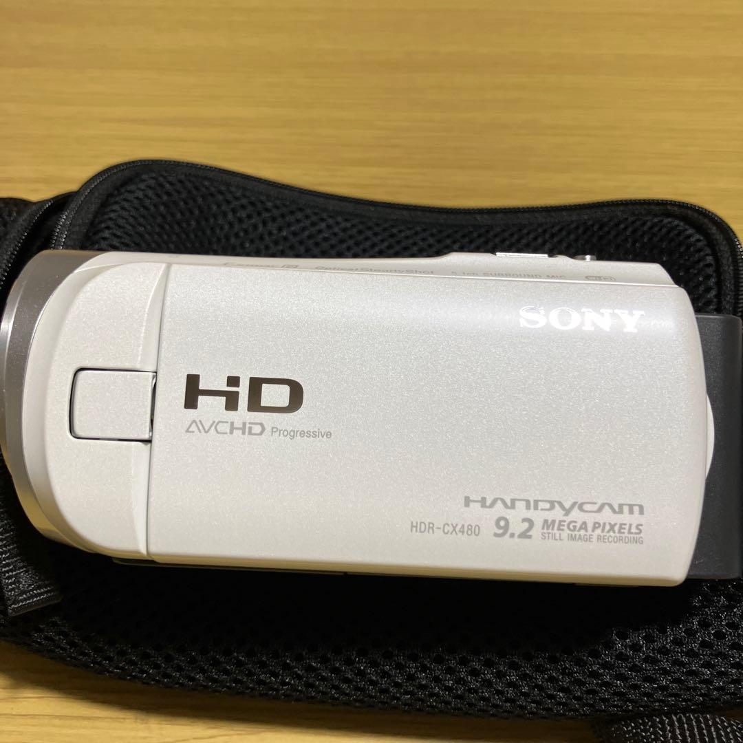 SONYハンディカムHDR-CX480 ホワイト　使用少なめ