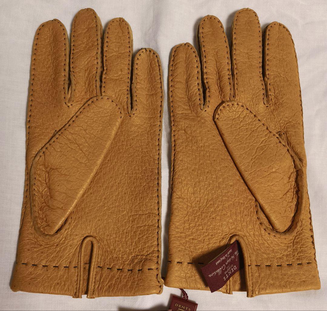 【新品未使用】DENTS ペッカリーグローブ（裏地なし） デンツ