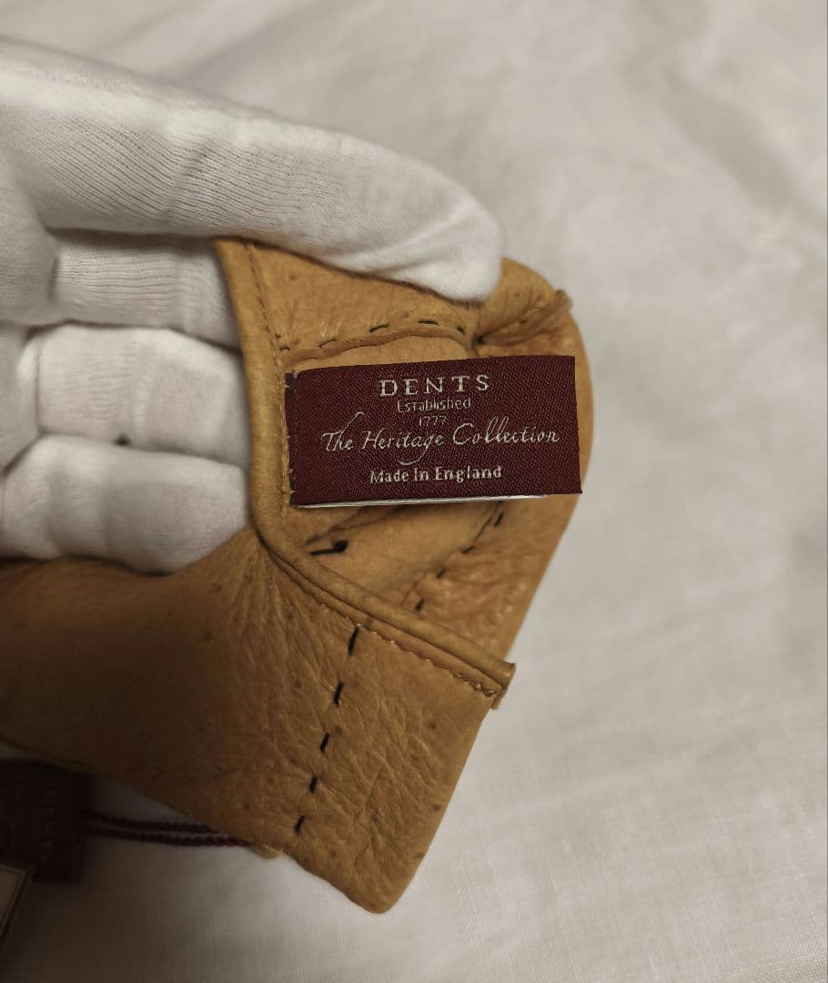 【新品未使用】DENTS ペッカリーグローブ（裏地なし） デンツ
