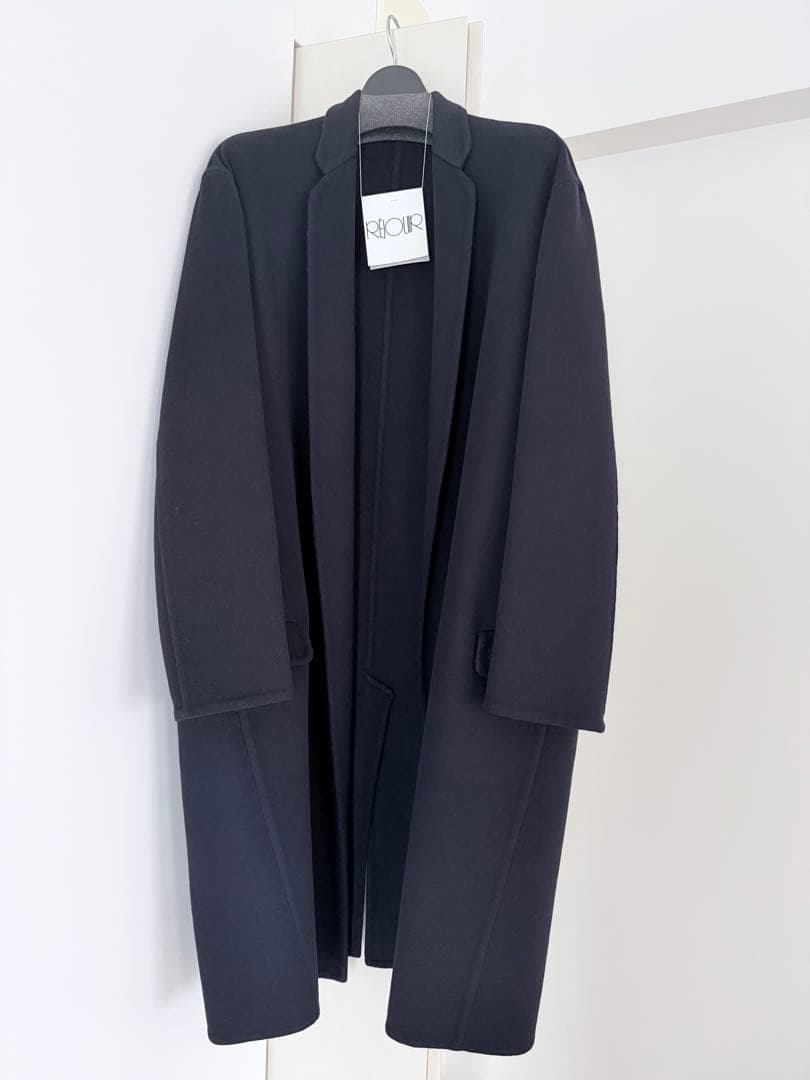 CELINE セリーヌ カシミヤ エッグクロンビー コート　サイズ36