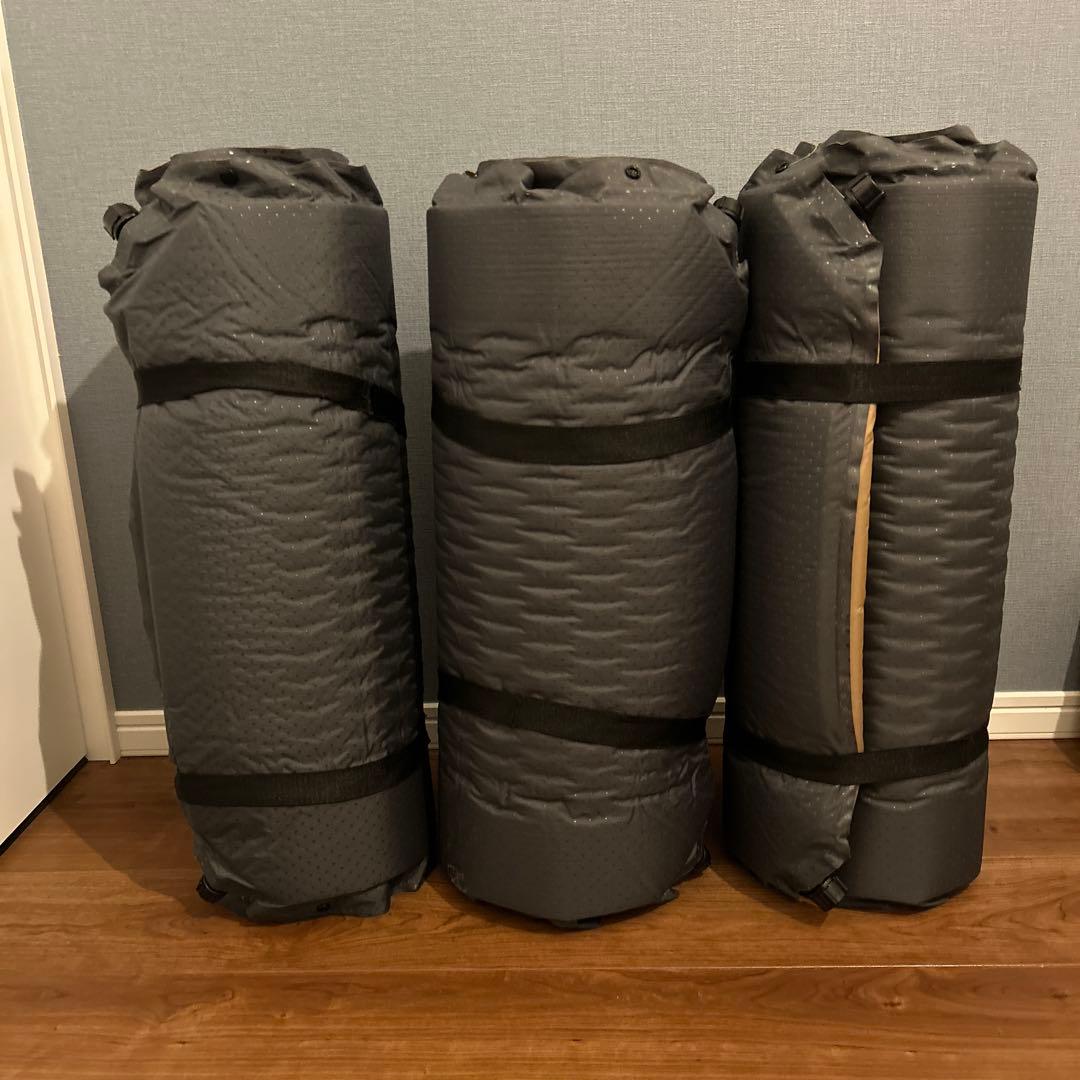 【3枚セット】WAQ インフレーターマット 8cm タン