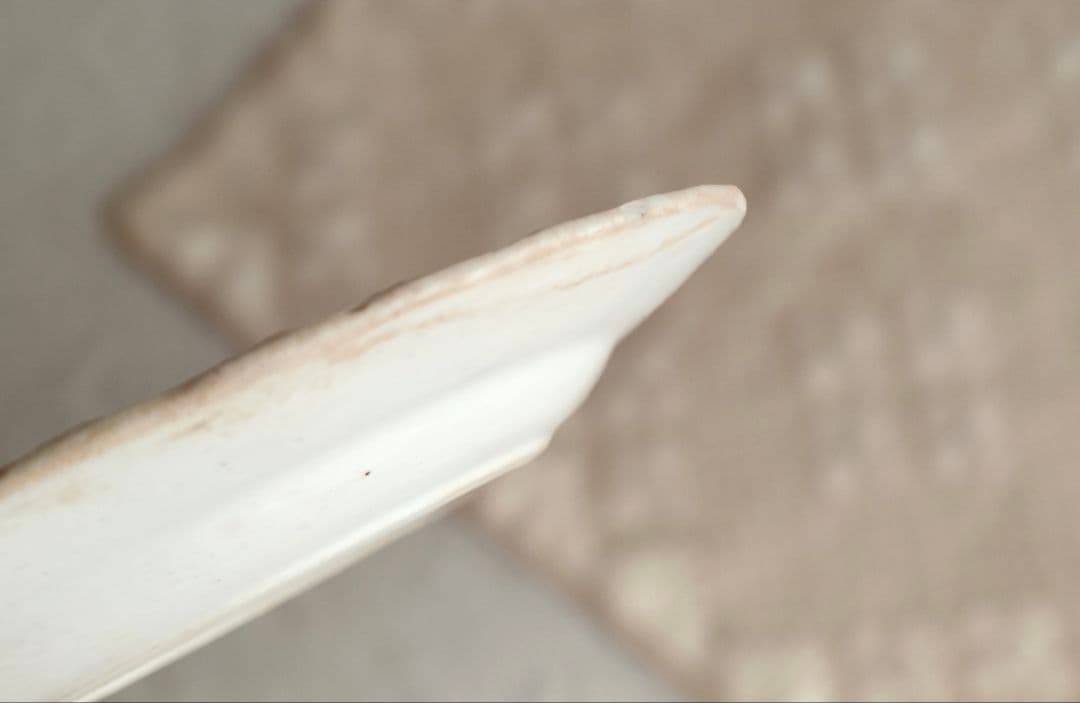 * antique plate ୨୧* フラワーレリーフ アンティークプレート