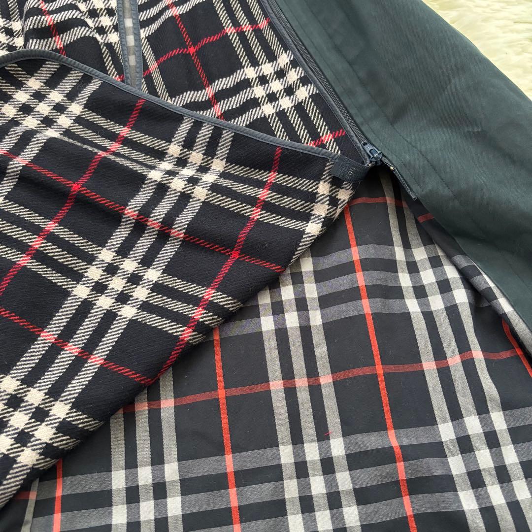 BURBERRY LONDON バーバリー ライナー付トレンチコート ネイビー系