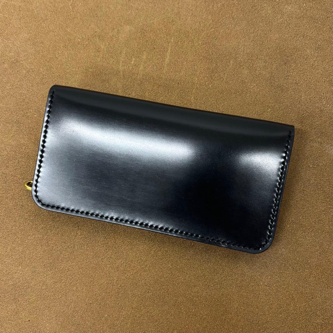 コードバン　トラッカーウォレット　黒　3層　タロン