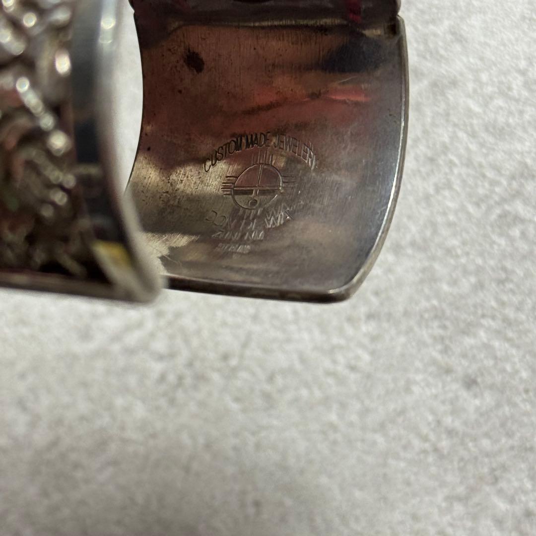 インディアン ジュエリー DON DEWA スピナー サンフェイス バングル