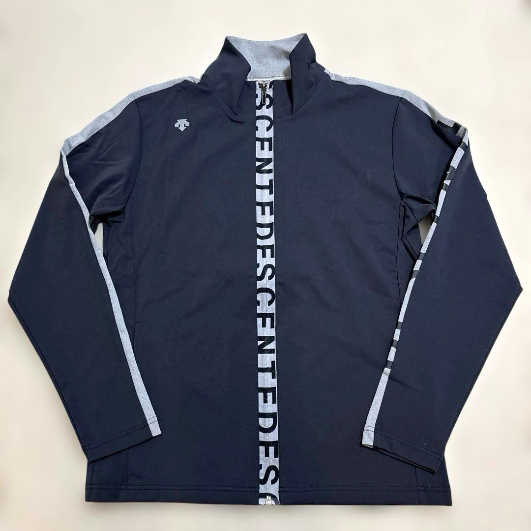 ￼新品デサントゴルフ ストレッチ ナイロンジャージジャケット、