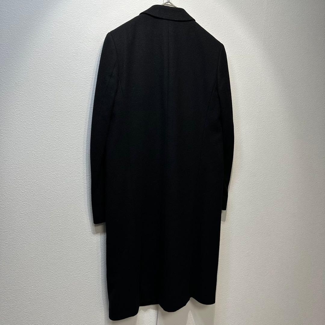 希少 HYKE 上質 ウール 3B デザイン ロング チェスターコート 1