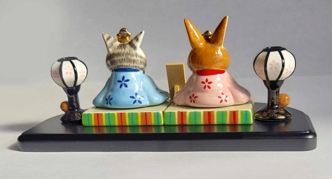 ダヤンとマーシィ雛人形