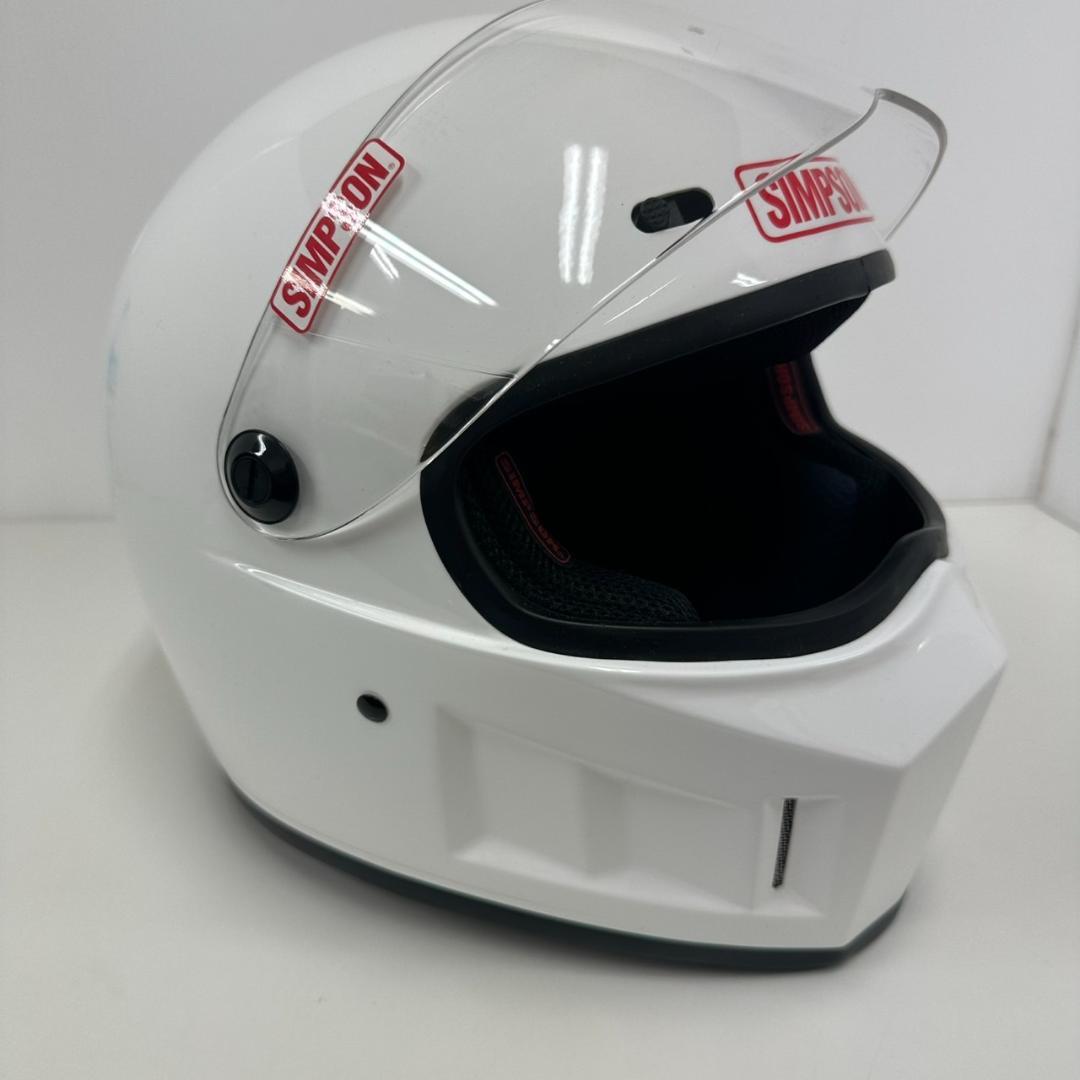 SIMPSON シンプソン ホワイト スーパーバンディット フルフェイス