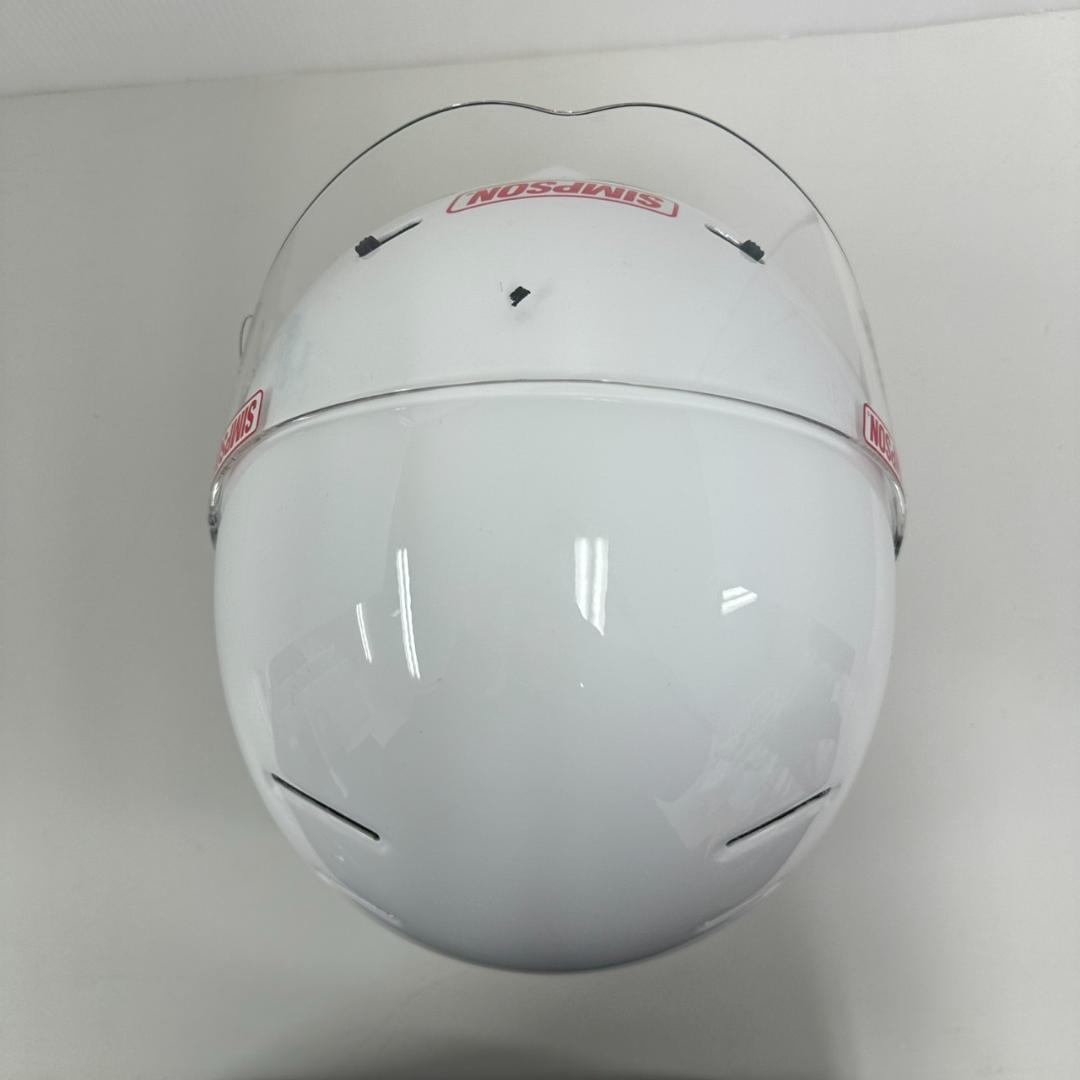 SIMPSON シンプソン ホワイト スーパーバンディット フルフェイス