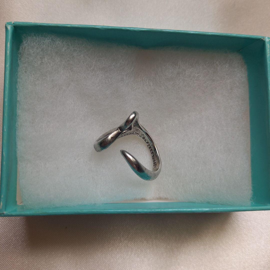 吉*岡様 ティファニー TIFFANY&CO. オープンハートリング SV925