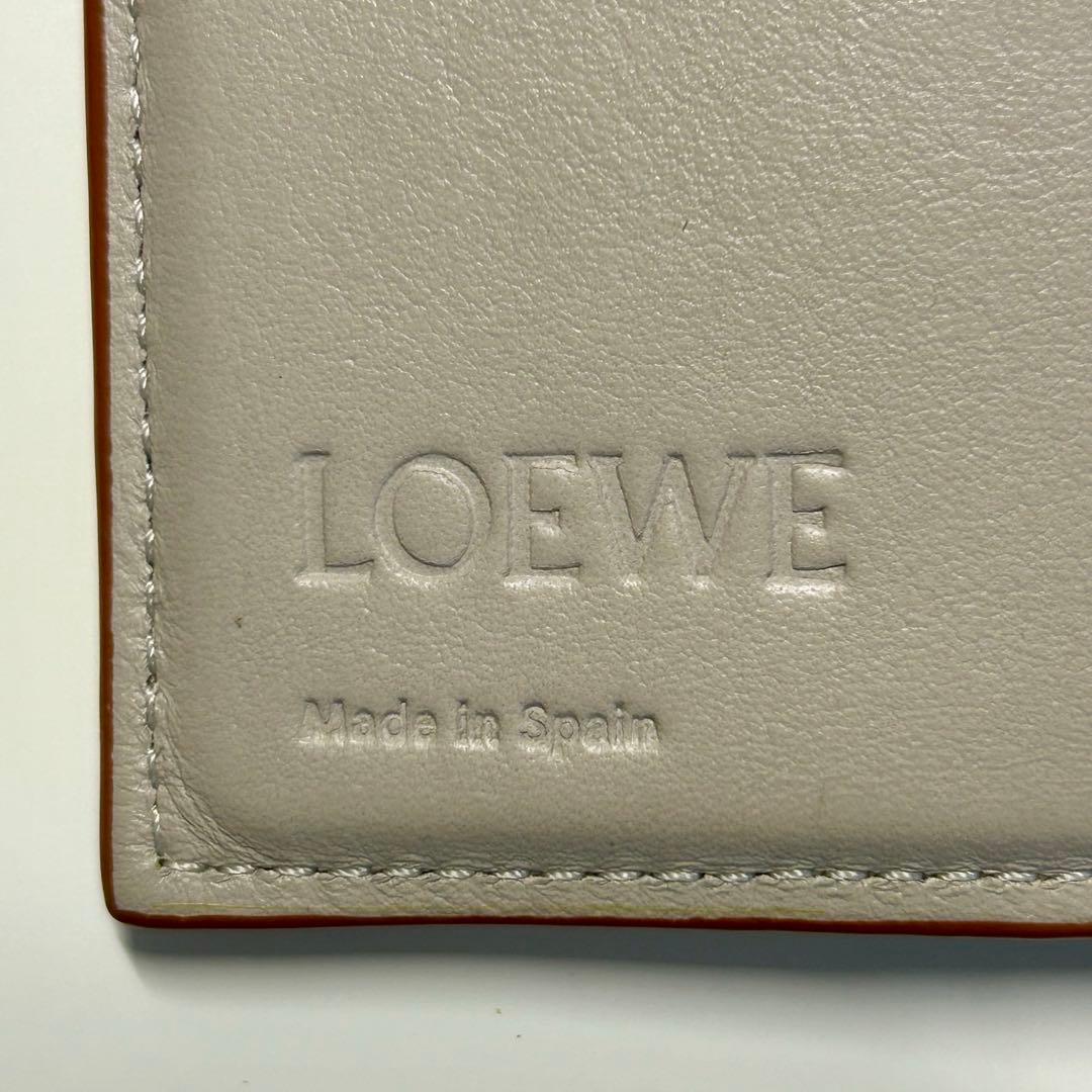 【あんしん鑑定対象】LOEWE ロエベ アナグラム トライフォールド ウォレット