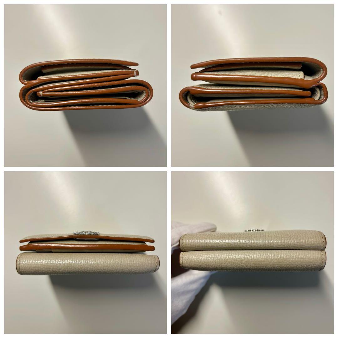 【あんしん鑑定対象】LOEWE ロエベ アナグラム トライフォールド ウォレット