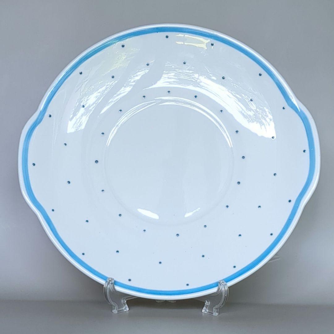 スージークーパー　レイズドスポット　ブルー　ティーセット　ティーポット・トリオ他