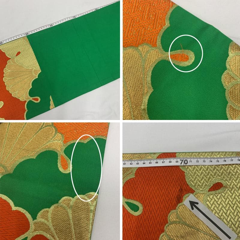 512ag49■川島織物 祝帯 七五三 六通袋帯 ハーフ成人式■状態良好