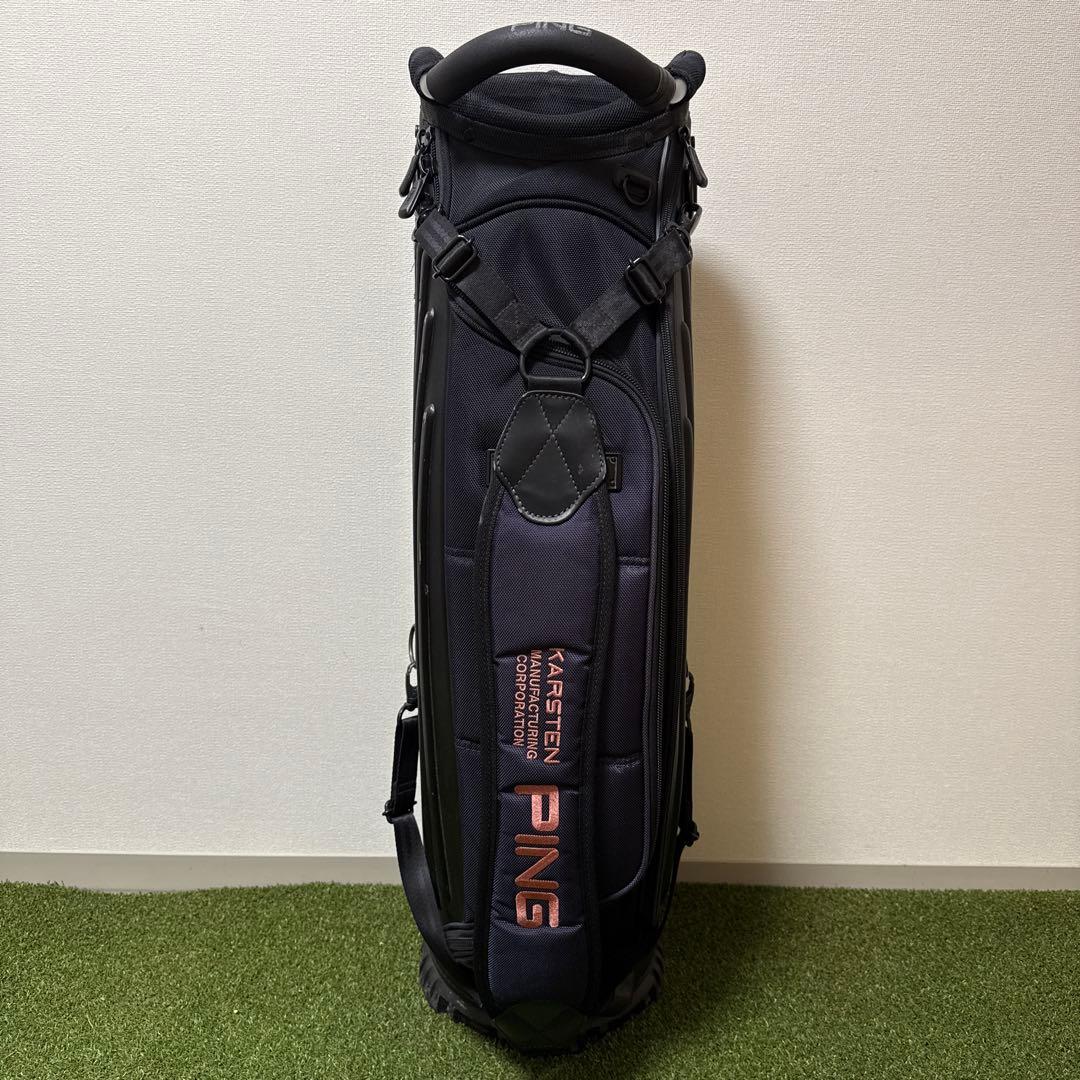 希少 PING ピン キャディバッグ ワンポケット 9.5型 約4.9kg