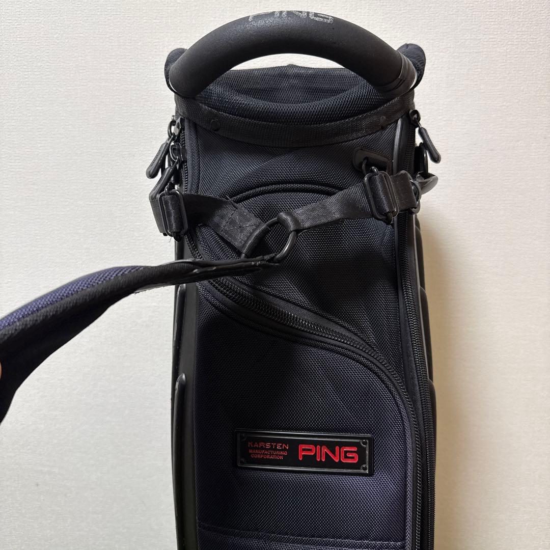 希少 PING ピン キャディバッグ ワンポケット 9.5型 約4.9kg