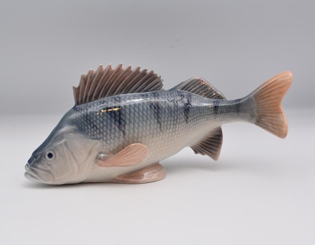 スズキ　魚　＃1138　★ロイヤルコペンハーゲン　デンマーク　ヴィンテージ