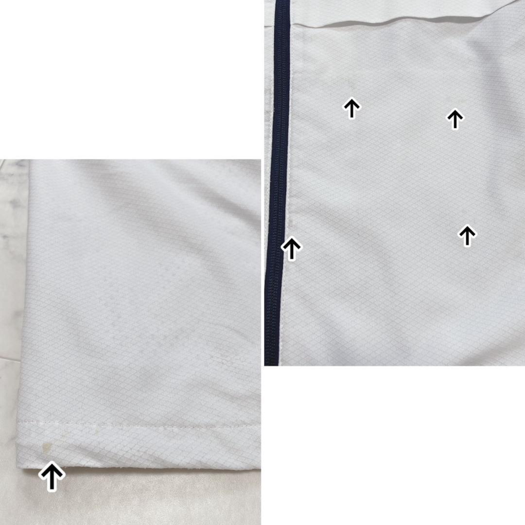 OAKLEY スカル フルジップ ウインドジャケット 袖着脱 撥水 軽量 L