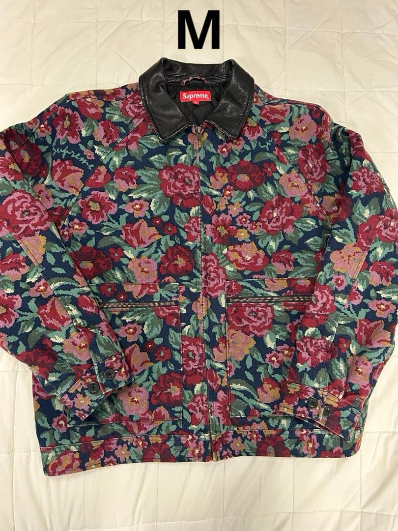 supreme Leather Collar Work Jacket Mサイズ