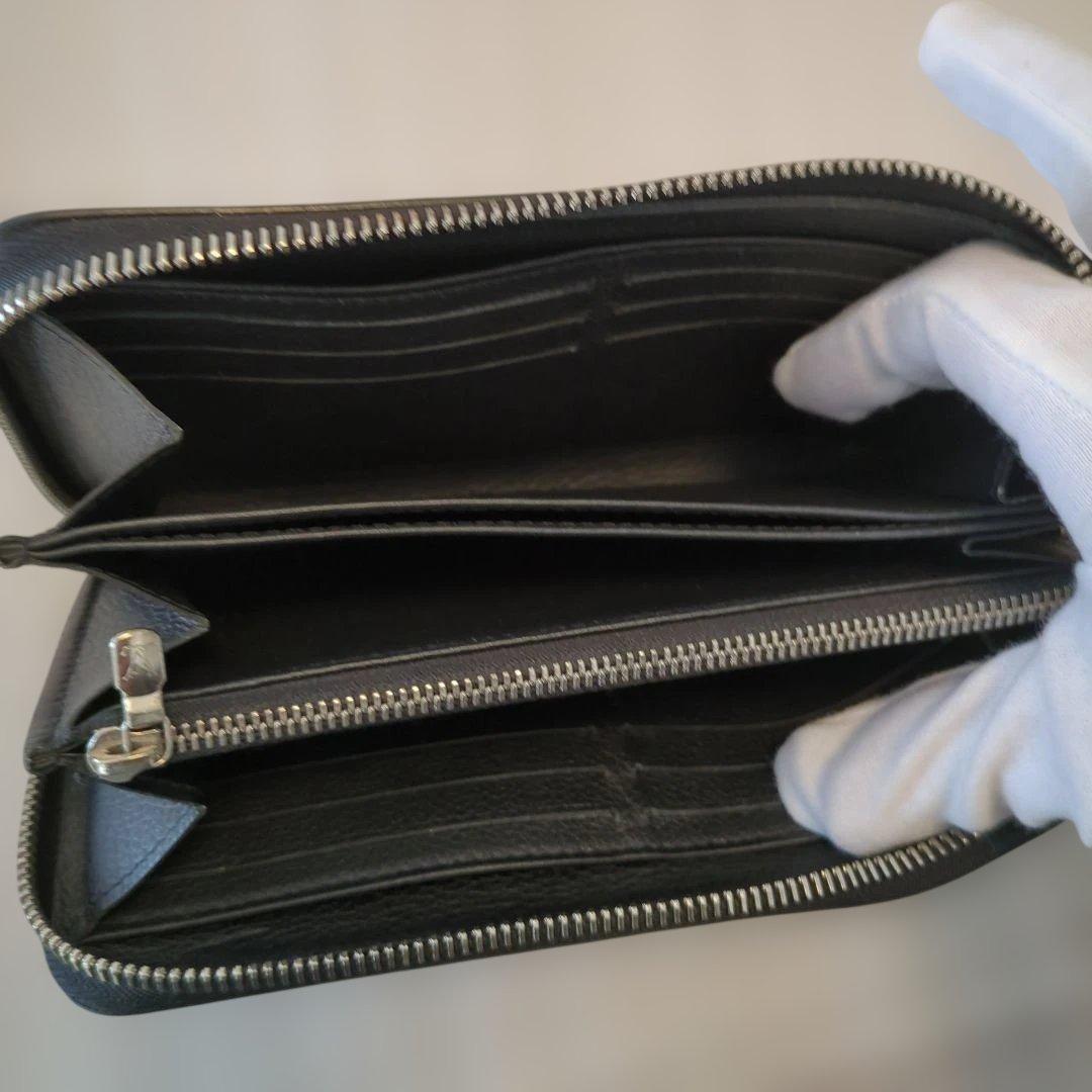 ✨極美品✨ルイビトジッピーロックミー長財布ノワールシルバーロゴ