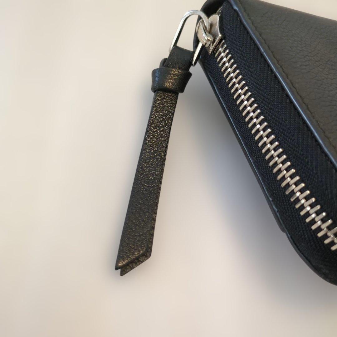 ✨極美品✨ルイビトジッピーロックミー長財布ノワールシルバーロゴ