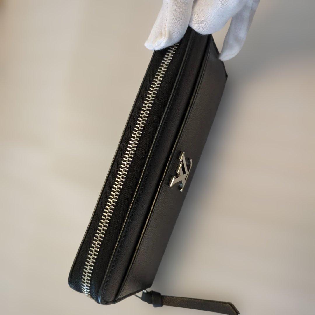 ✨極美品✨ルイビトジッピーロックミー長財布ノワールシルバーロゴ