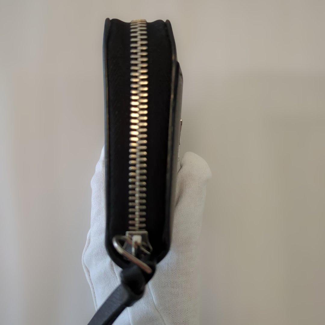 ✨極美品✨ルイビトジッピーロックミー長財布ノワールシルバーロゴ