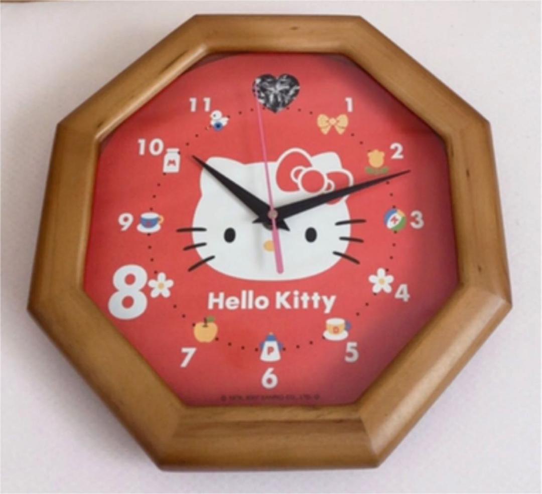 《ハローキティ》掛け時計　非売品