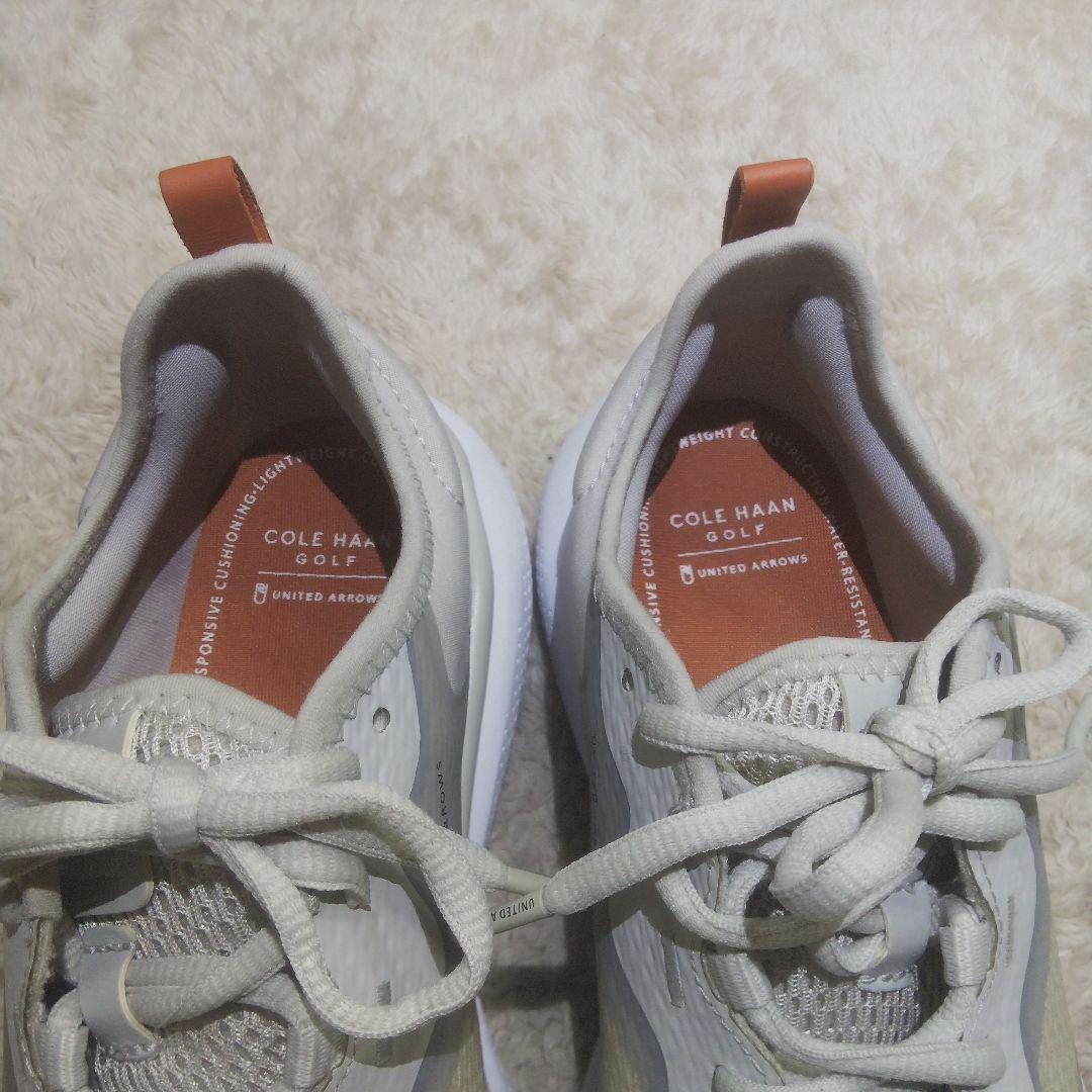 ほぼ新品 23.5 COLE HAAN ZEROGRAND GOLF シューズ