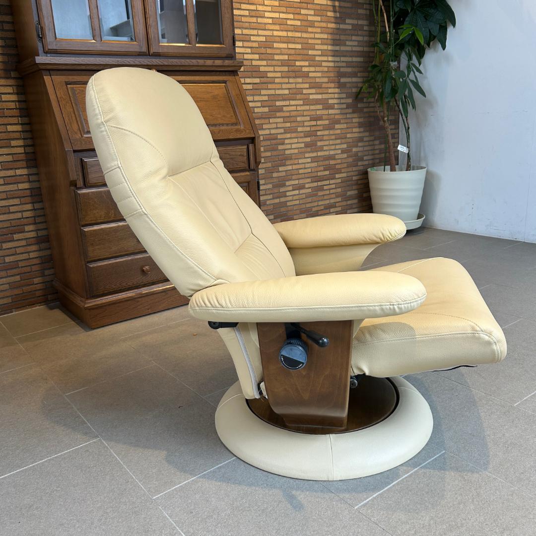 サマーセール♥Karimoku 　リクライニングチェア＆オットマン　FC103