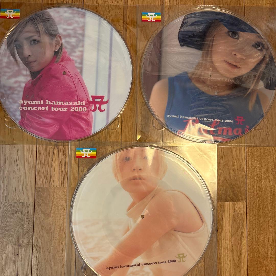 【公式】浜崎あゆみ　レコード　コンサートツアー2000 3枚セット
