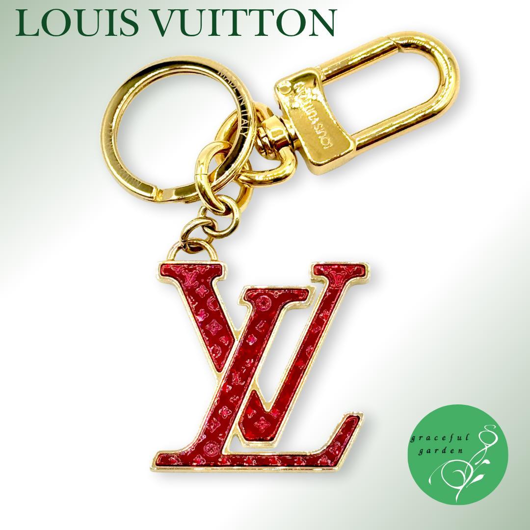 【セール】ルイヴィトン キーホルダー キーリング レディース LV チャーム