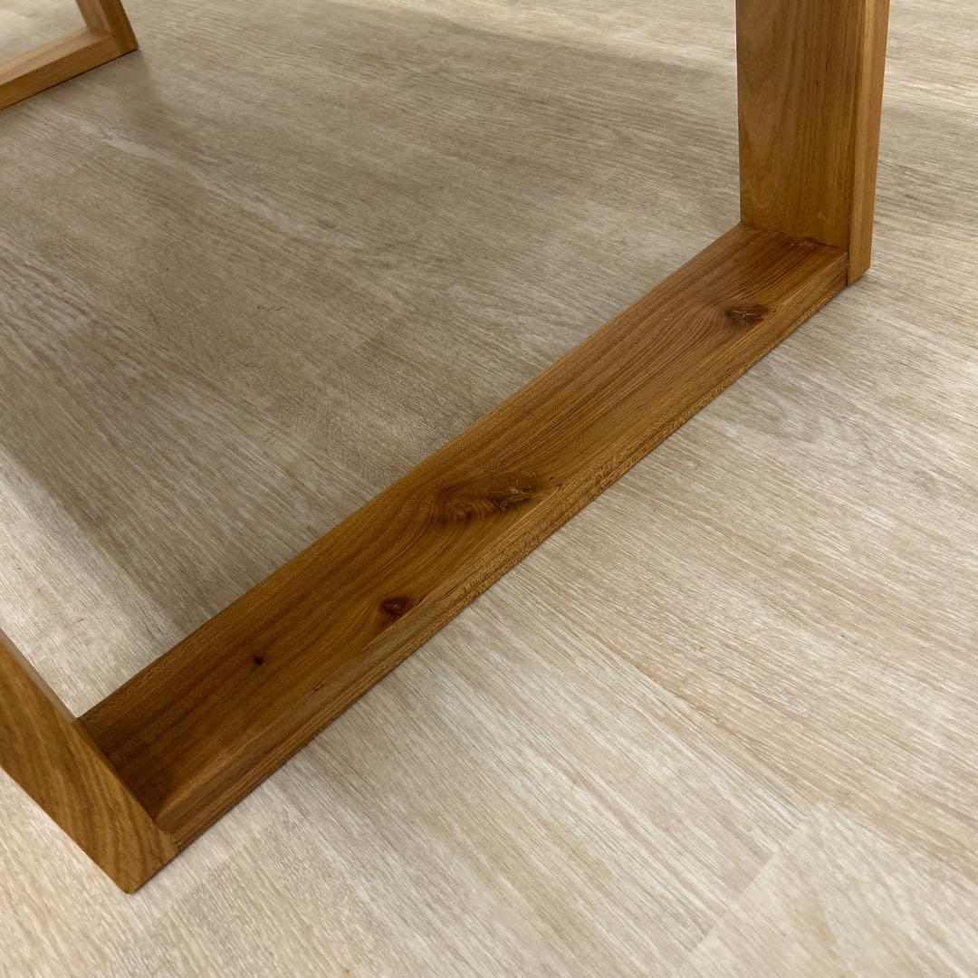 新品☆リビングテーブル センターテーブル 和風モダン 座卓 ローテーブル タモ材