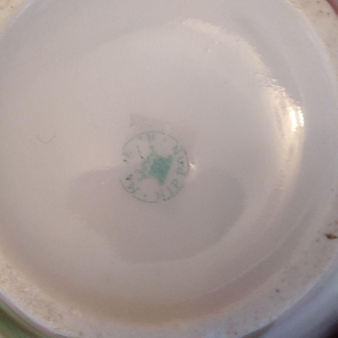 オールドノリタケ骨董品。ヴィンテージ超希少ポット＆蓋付き壺