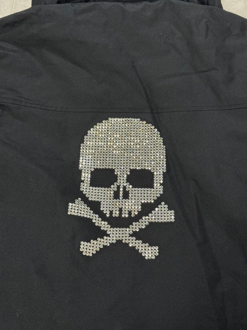 【ZEXスワロフスキー】⭐️激レア　上衣Ｍ・下L スノーボードウェアセット スカル
