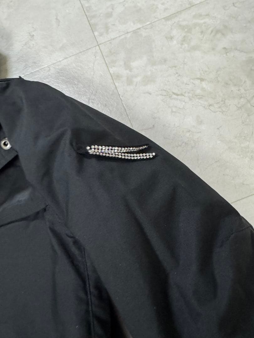 【ZEXスワロフスキー】⭐️激レア　上衣Ｍ・下L スノーボードウェアセット スカル