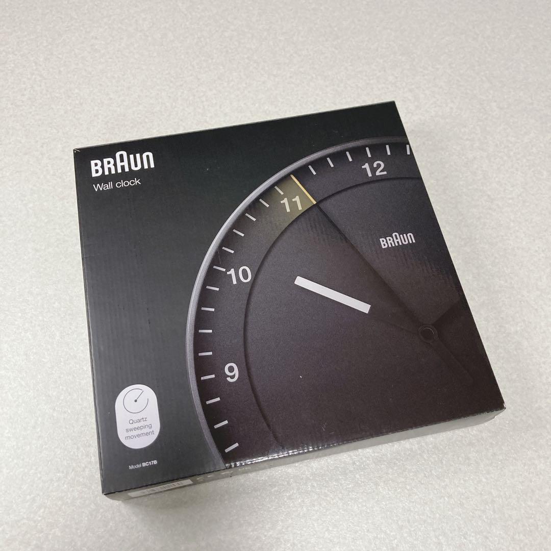 コメント要確認☆BRAUN Wall lock BC17B 壁掛け時計