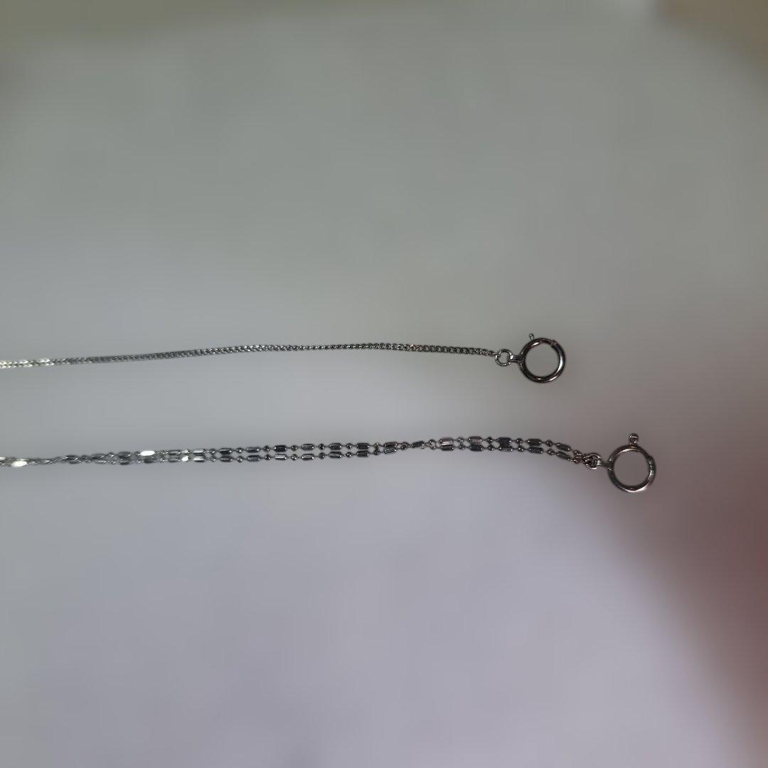 プラチナ Pt850 ブレスレット 2本まとめて