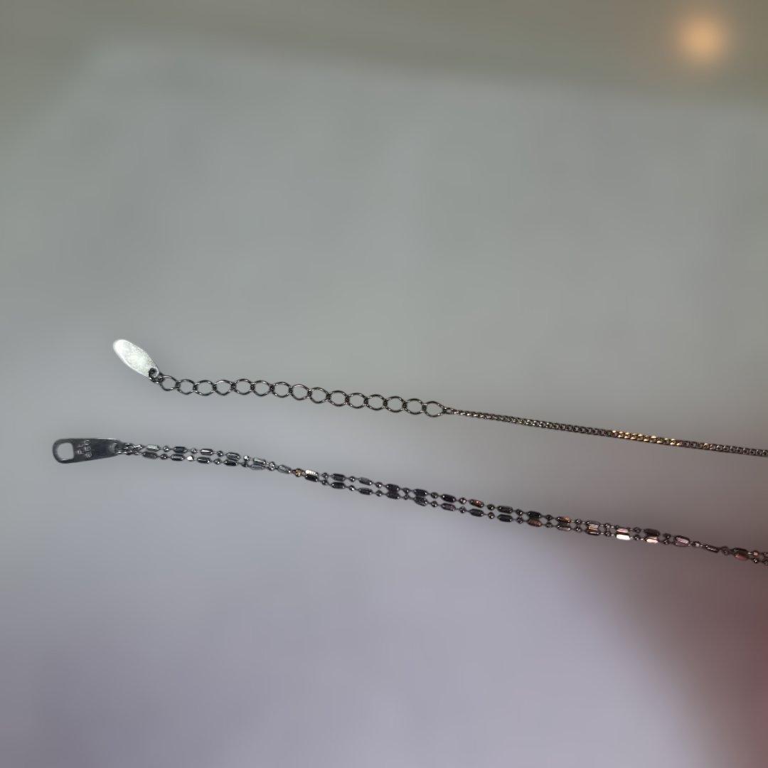 プラチナ Pt850 ブレスレット 2本まとめて