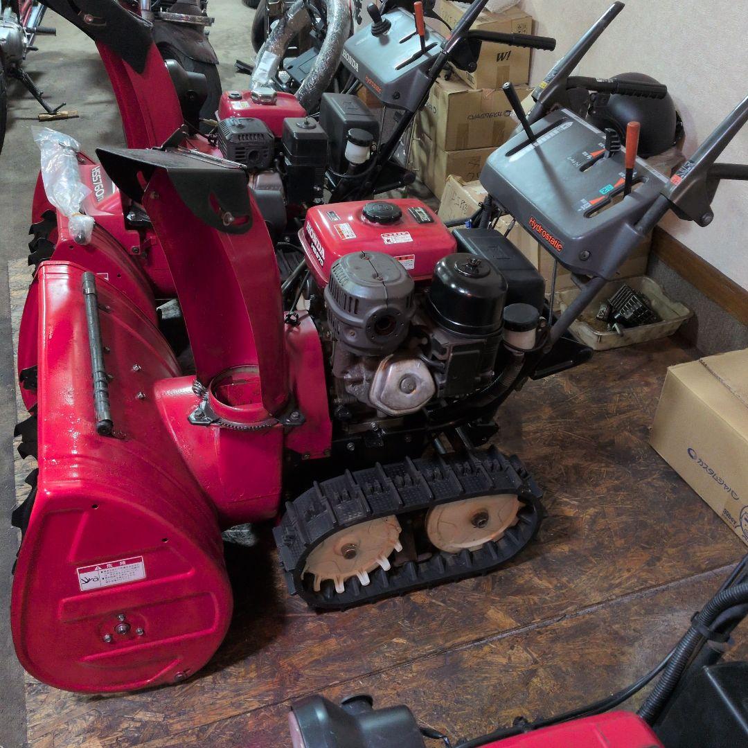 ホンダ除雪機HS870 ガスアシスト　道内本州発送可2/20迄札幌近郊配送無料