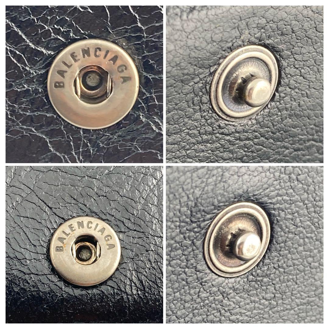 【美品】BALENCIAGA adidas アディダスコラボ レザー 財布