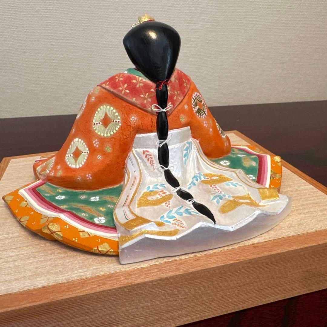 【新品】雛人形　<聖太郎作　雅び> 博多人形