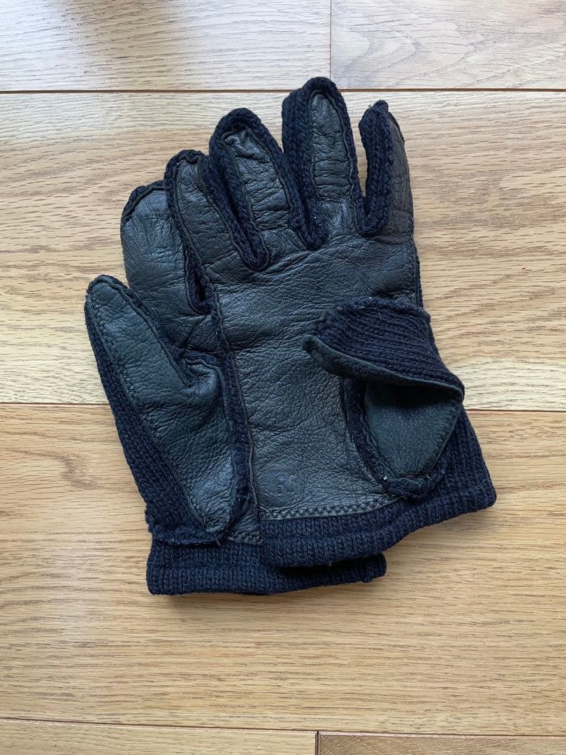 希少 オールド RRL ブラック手袋 S/M 黄金期 ダブルアールエル POLO