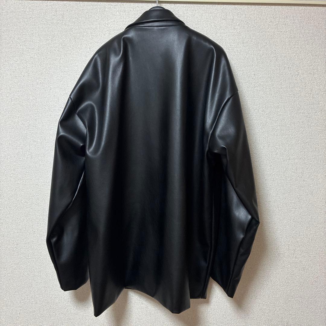 売り切ります常田大希KingGnuフェイクレザージャケット　カバーオール　Nハリ