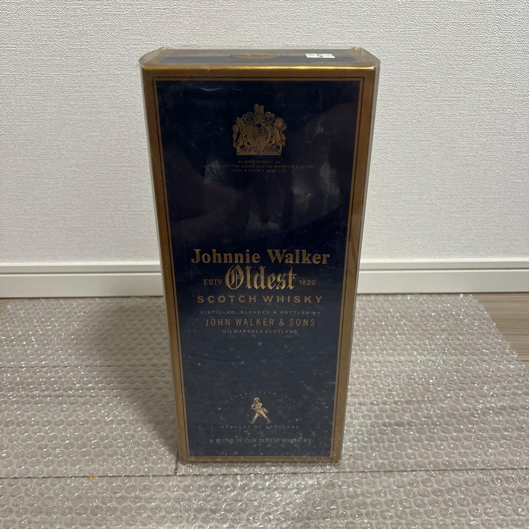 ウイスキーJohnnie Walker Oldest 箱付き