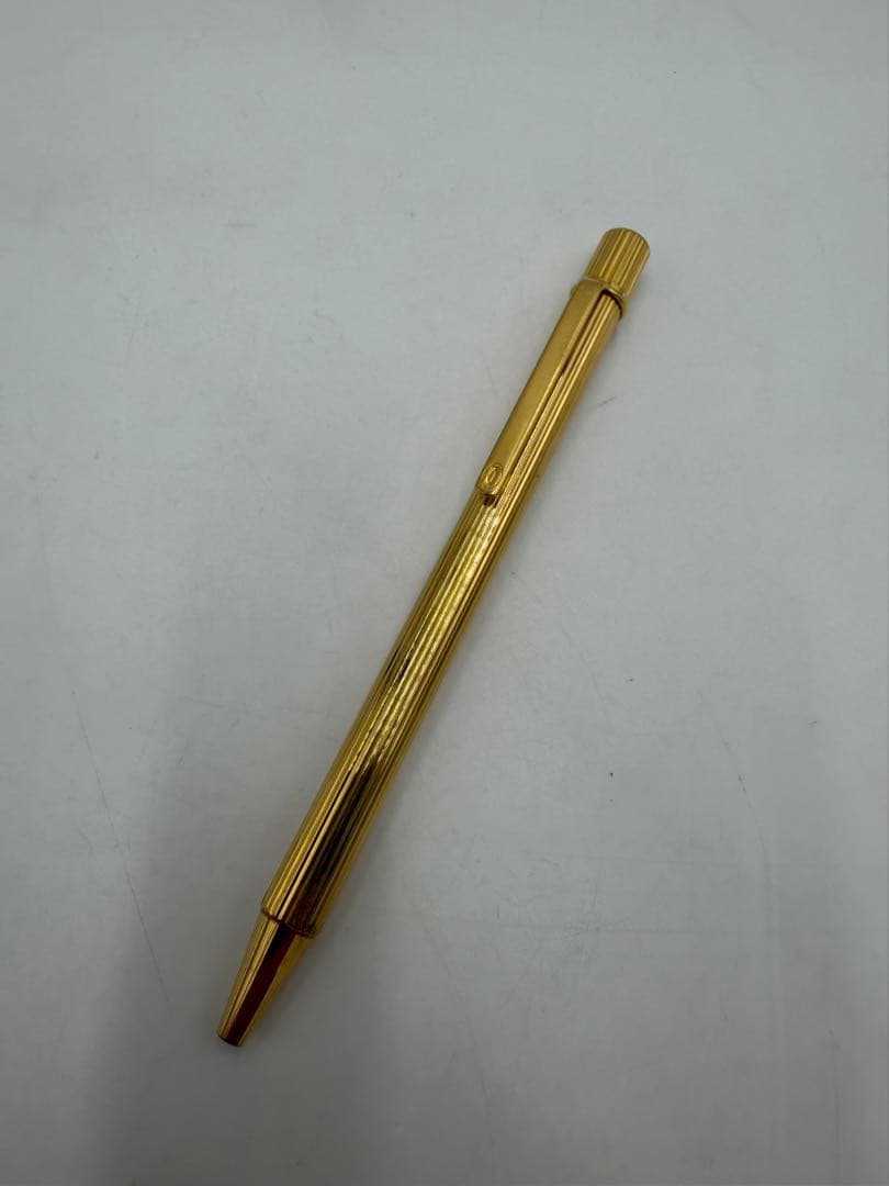 カルティエ ボールペン マスト ゴールド プレート